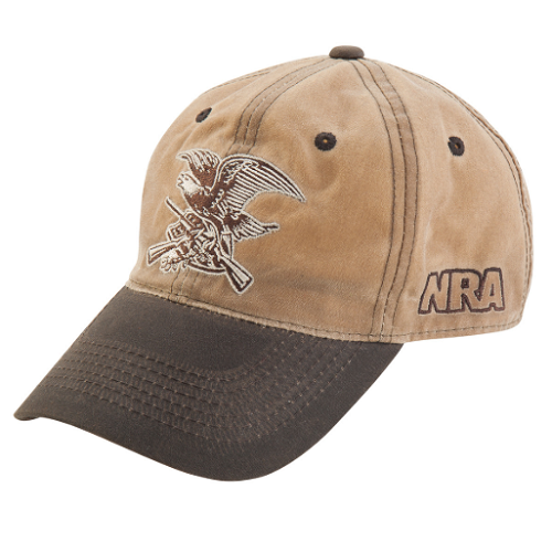 NRA Waxed Cotton Eagle Hat