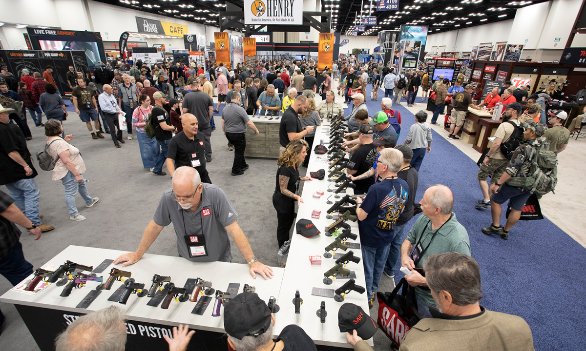 Attendees got to review the latest and greatest guns & gear from the industry's top manufacturers