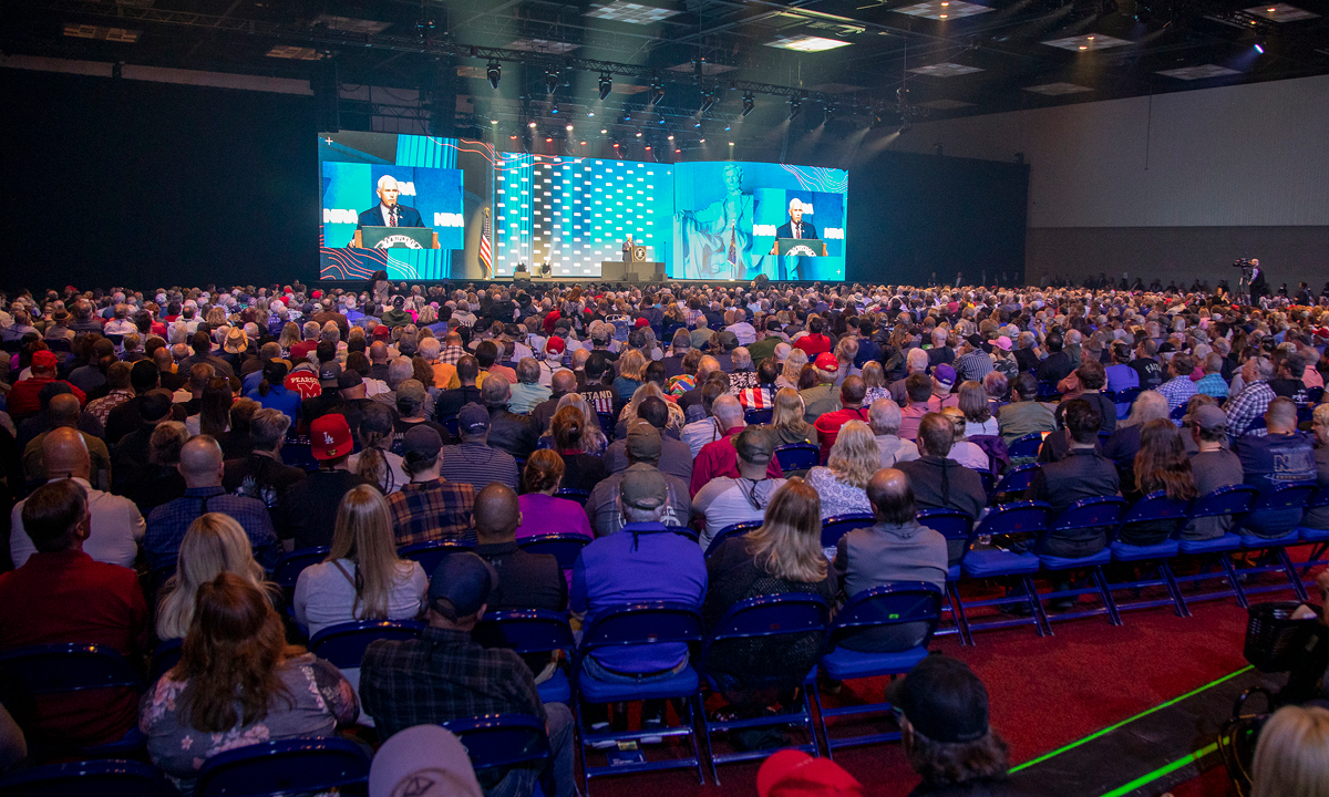 The NRA-ILA Leadership Forum was jam-packed with attendees